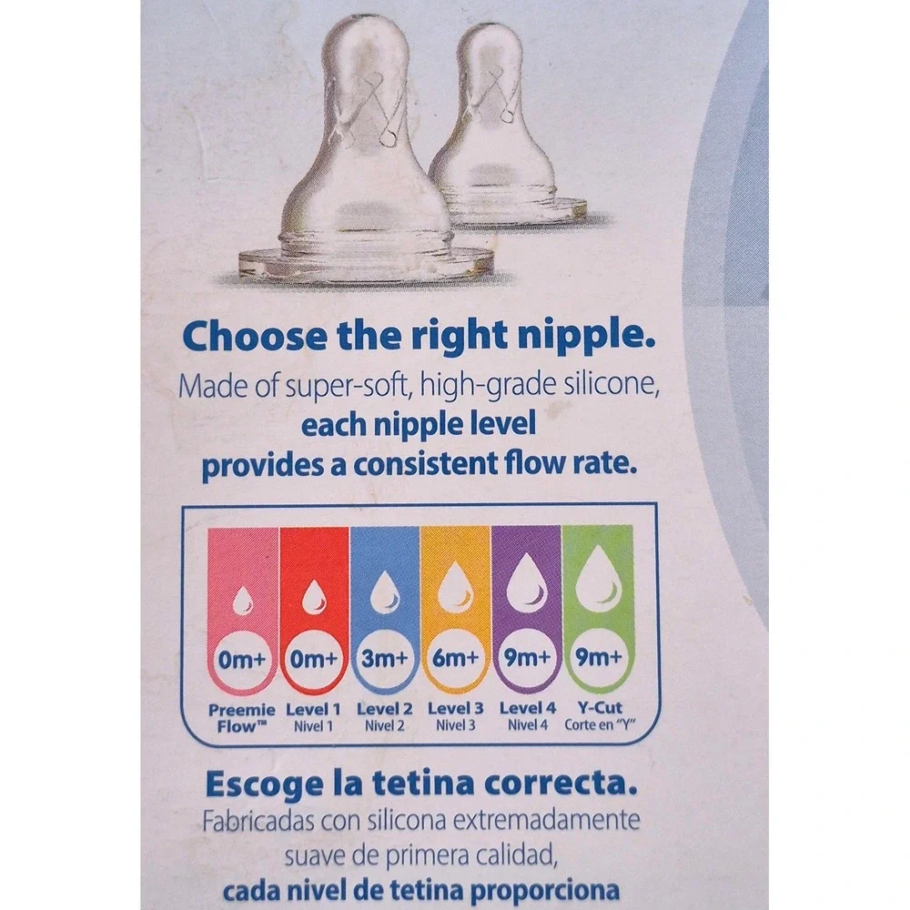 Dr. Brown's 2oz Options+ Anti‑Colic Narrow Baby Bottles Preemie Flow – New